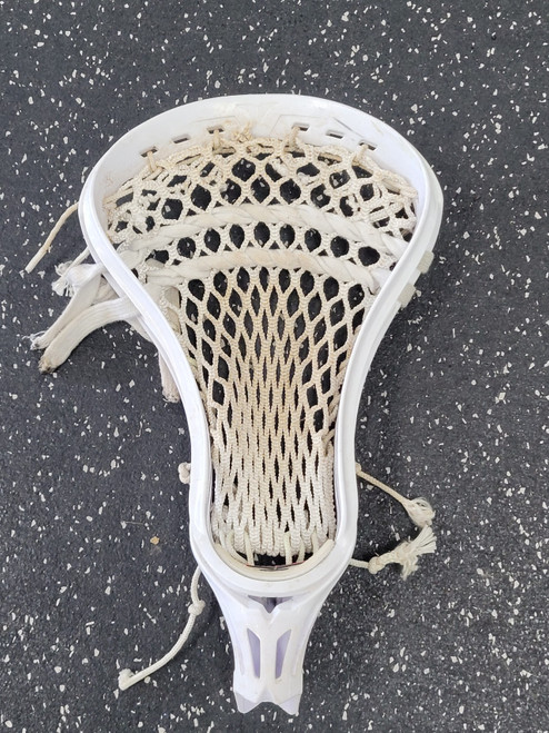 Vist Large View of Product Image Which is Used Brine VOYCE Mens Lacrosse Head White