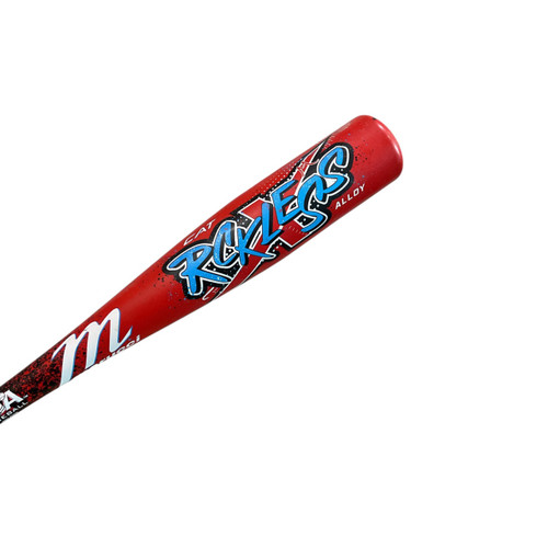 Vist Large View of Product Image Which is Used Marucci RCKLESS TEE BALL BB/SB USA 2 5/8 Bat 26"
