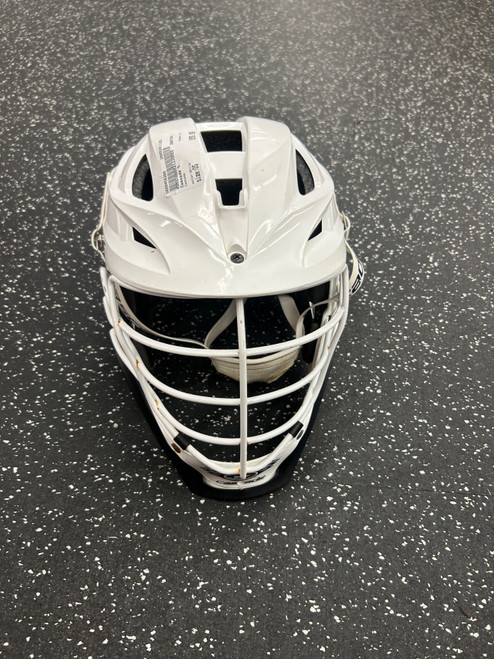 Vist Large View of Product Image Which is Used Cascade S Lacrosse Helmet White One Size