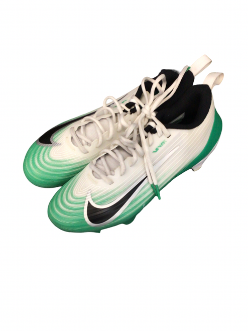 Vist Large View of Product Image Which is Used Nike Adult FB Cleats Green Senior 8.5