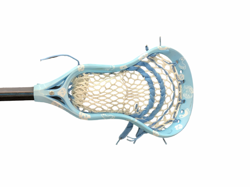 Vist Large View of Product Image Which is Used Maverik HYPERCORE Men Atk/Mid Complete Stick Carolina Blue