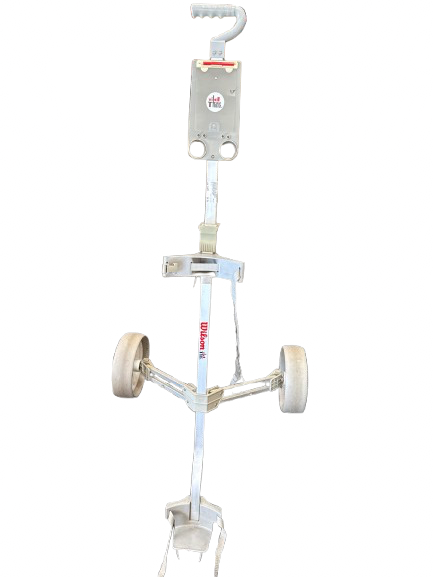 Vist Large View of Product Image Which is Used Wilson PUSH CART Golf Cart 2 Wheel
