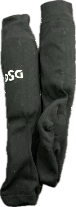 Vist Large View of Product Image Which is Used Dsg Soccer Shin Guards Junior Black MD