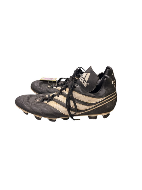 Vist Large View of Product Image Which is Used Adidas Soccer Cleats Black Senior 10