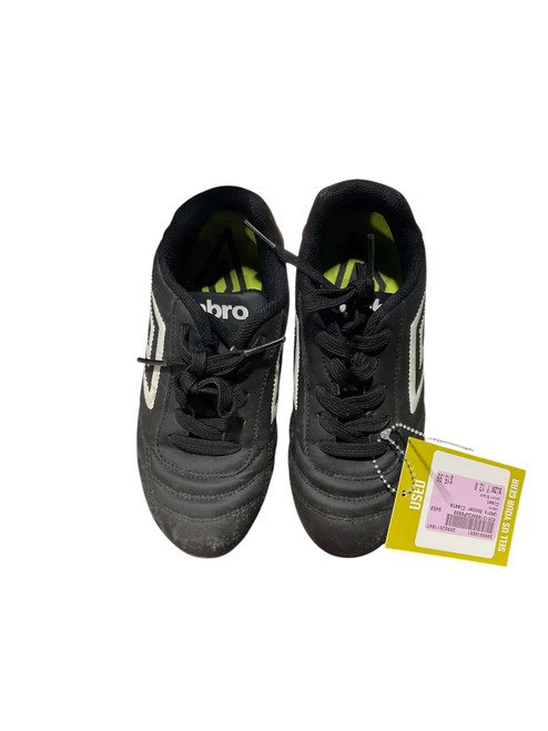 Vist Large View of Product Image Which is Used Umbro Soccer Cleats Black Youth 12.0