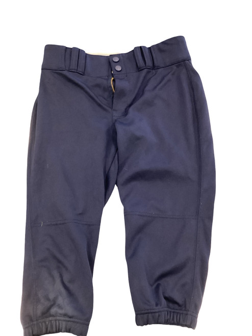 Vist Large View of Product Image Which is Used Champro NAVY SOFTBALL PANTS BB/SB Pant Girls Navy Blue XL