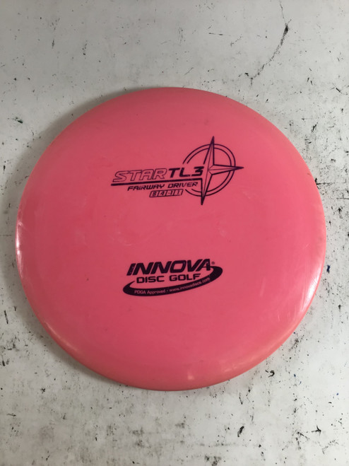 Vist Large View of Product Image Which is Used Innova STAR TL3 Disc Golf Driver Pink 172g