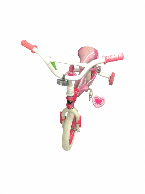 Vist Large View of Product Image Which is Used Huffy PRINCESS Training Wheel Bike Girls Pink 12"