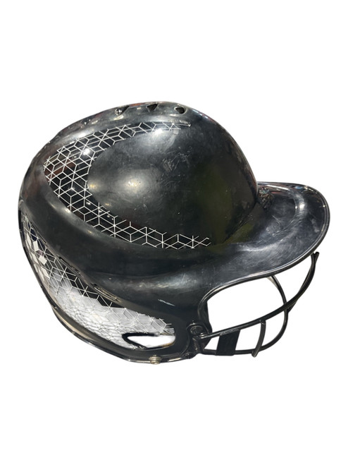Vist Large View of Product Image Which is Used RIP-IT HELMET Batting Helmet w/Mask Black MD