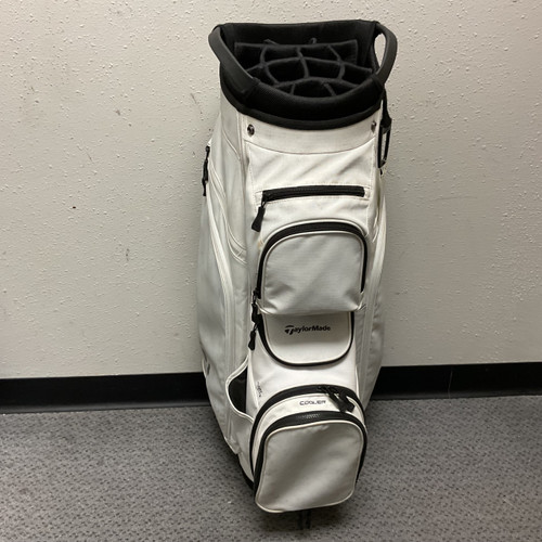 Vist Large View of Product Image Which is Used Taylormade CART LITE Mens Cart Bag White