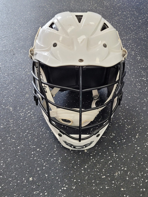 Vist Large View of Product Image Which is Used Cascade CPV-R Lacrosse Helmet White S/M