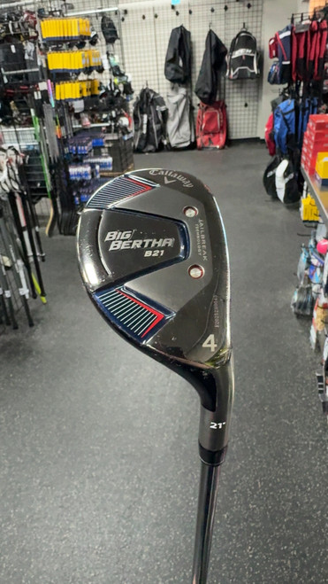 Vist Large View of Product Image Which is Used Callaway BIG BERTHA B21 Mens Hybrid Club RH 4 Hybrid