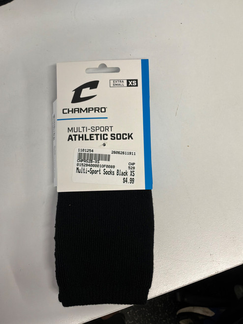 Vist Large View of Product Image Which is New Multi-Sport Socks Black XS