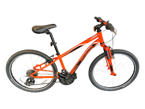 Vist Large View of Product Image Which is Used Specialized HOTROCK Mountain Bike Boys Orange 24"