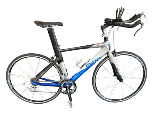 Vist Large View of Product Image Which is Used Giant TRINITY A2 Road Bike Mens Royal Blue 54-55cm - MD Frame