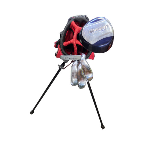 Vist Large View of Product Image Which is Used LINKSMAN 5 PC LH JR SET Jr Package Set LH Red 5 Piece