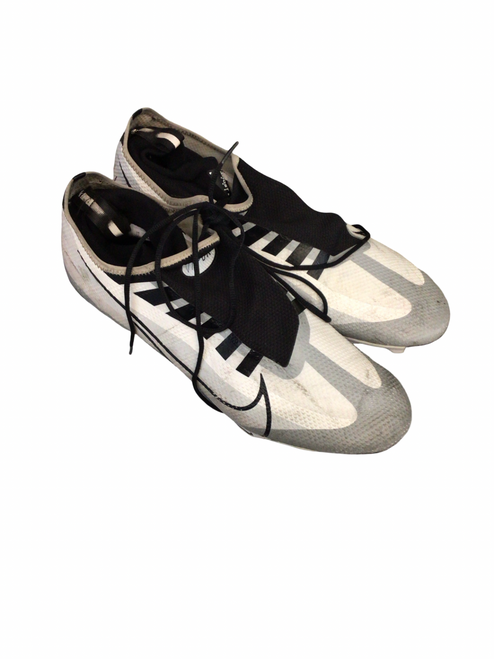 Vist Large View of Product Image Which is Used Nike Adult FB Cleats White Senior 13