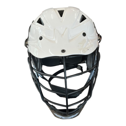 Vist Large View of Product Image Which is Used Cascade CPV-R Lacrosse Helmet White S/M