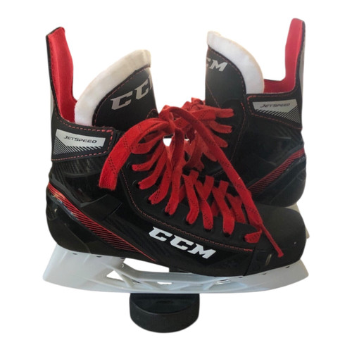 Vist Large View of Product Image Which is Used CCM JETSPEED FT455 Intermediate Hockey Skate Intermediate 5.0