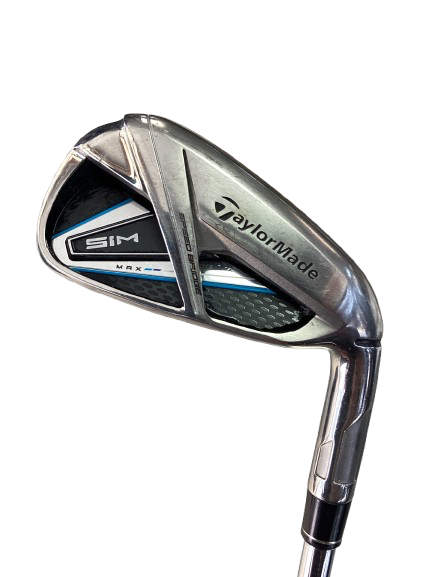 Vist Large View of Product Image Which is Used Taylormade SIM MAX Mens Individual Iron RH 6 Iron