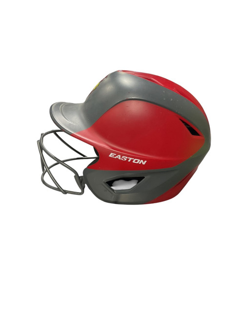 Vist Large View of Product Image Which is Used Easton GHOST Batting Helmet w/Mask Red SM