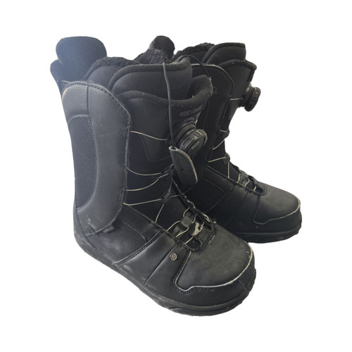 Vist Large View of Product Image Which is Used Ride SAGE BOA WMNS 7.5 SB BOOTS Womens Snowboard Boots Black Senior 7.5