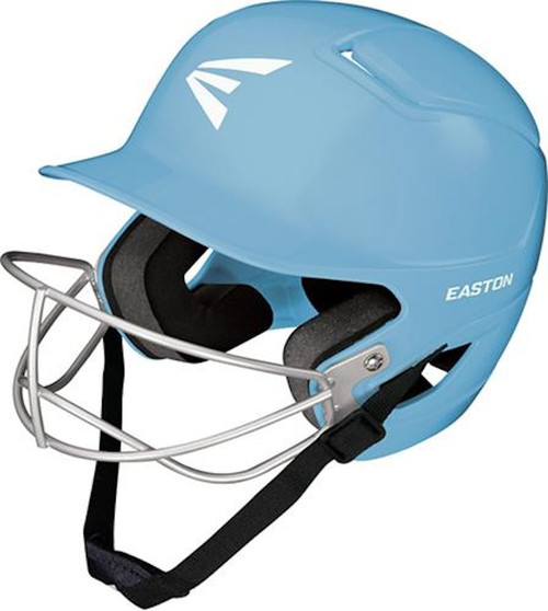 Vist Large View of Product Image Which is New Easton Alpha M/L Carolina Blue Batting Helmet w/Mask