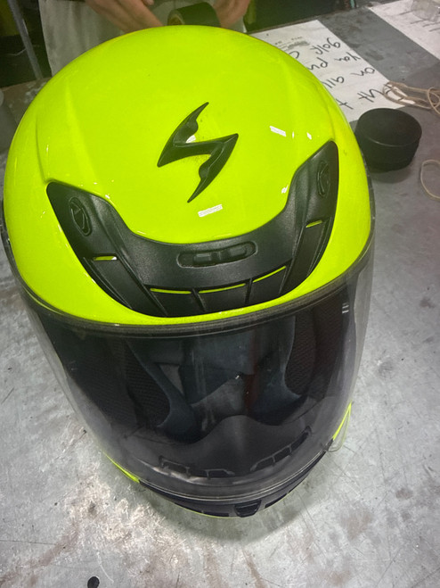 Vist Large View of Product Image Which is Used DOT EXO-400 Adult Helmet Green MD