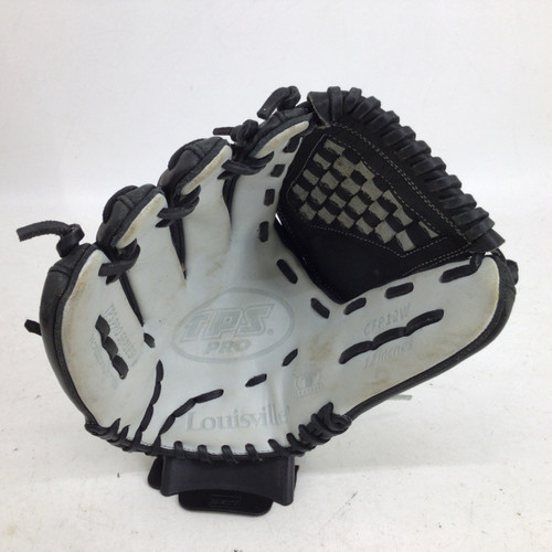 Vist Large View of Product Image Which is Used Louisville Slugger TPS PRO 12 IN LHT BB/SB GLOVE BB/SB Glove LH Throw White 12"