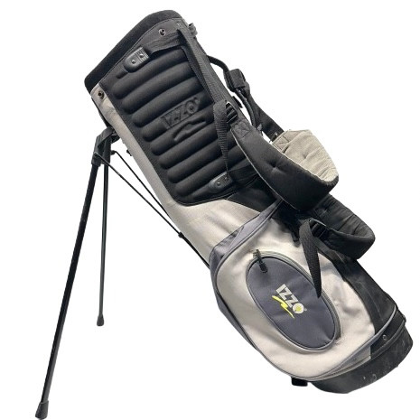 Vist Large View of Product Image Which is Used Izzo Mens Stand Bag Black And Grey