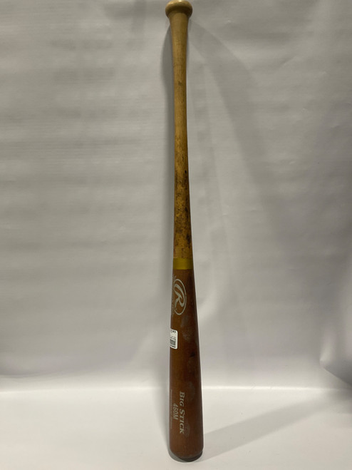 Vist Large View of Product Image Which is Used Rawlings ADIRONDACK BIGSTICK 460M BB/SB Wood Bat 32"