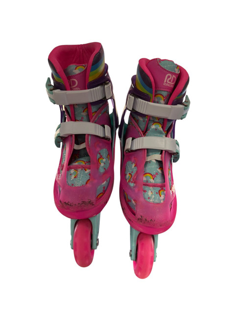 Vist Large View of Product Image Which is Used RollerDerby 3-6 Junior Rec Fitness Skates Pink Adjustable