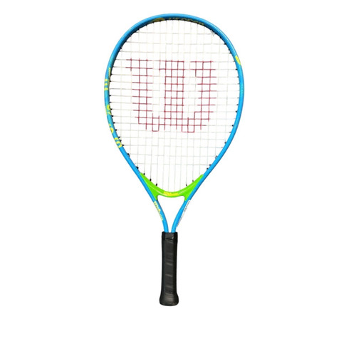 Vist Large View of Product Image Which is Used Wilson US OPEN Junior Tennis Racquet Royal Blue 21"