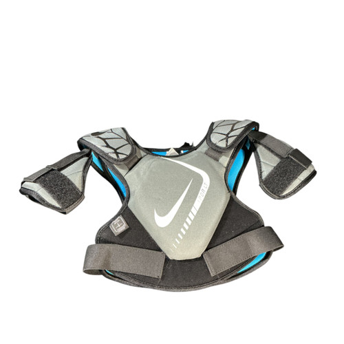 Vist Large View of Product Image Which is Used Nike NIKE VAPOR LT Lacrosse Shoulder Pads Black SM