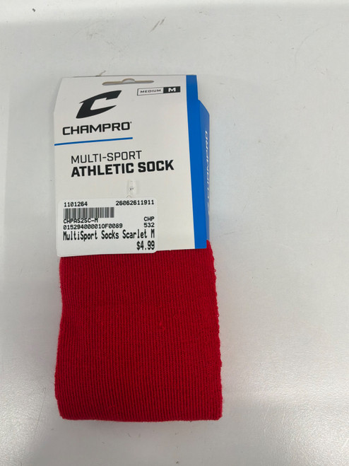 Vist Large View of Product Image Which is New MultiSport Socks Scarlet M