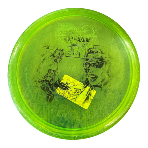 Vist Large View of Product Image Which is Used Axiom MID Disc Golf Mid Range Neon Green 174g
