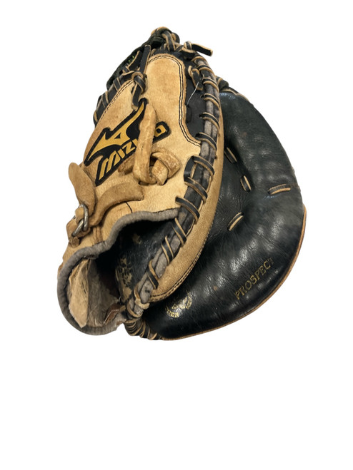 Vist Large View of Product Image Which is Used Mizuno POWER CLOSE BB/SB Catchers RH Throw Black 32 1/2"