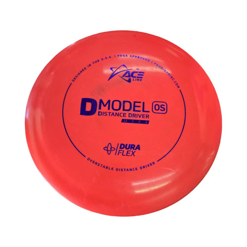 Vist Large View of Product Image Which is Used Prodigy Disc D MODEL OS ACE LINE Disc Golf Driver Red