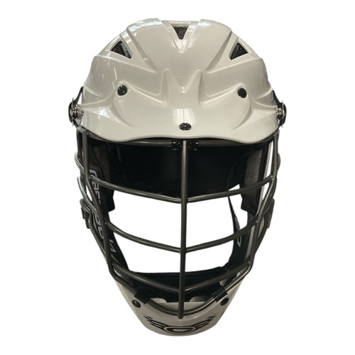 Vist Large View of Product Image Which is Used Cascade CPV-R Lacrosse Helmet White M/L