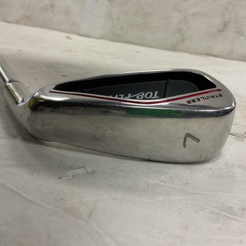 Vist Large View of Product Image Which is Used Top Flite STAINLESS Mens Individual Iron RH 7 Iron