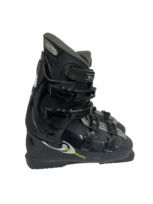 Vist Large View of Product Image Which is Used Salomon 4.0 PERFORMA Mens DH Ski Boot Black 285 MP - M10.5 - W11.5