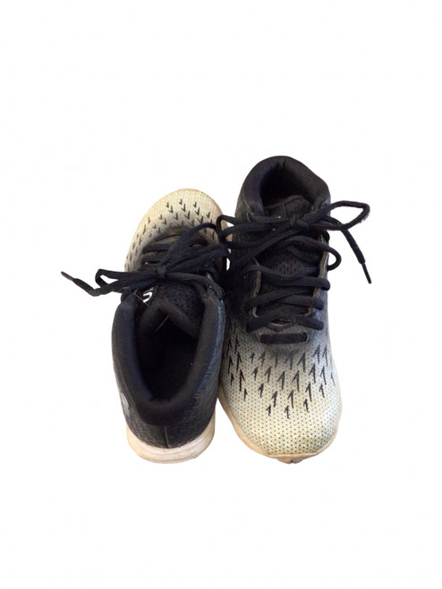 Vist Large View of Product Image Which is Used Under Armour Jr FB Cleats Black And White Junior 02.5