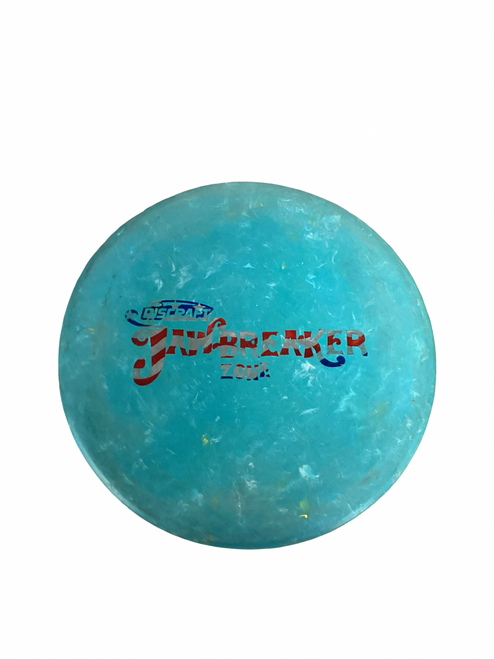 Vist Large View of Product Image Which is Used Discraft ZONE Disc Golf Putter Teal
