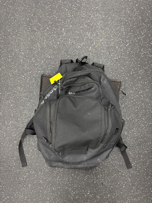 Vist Large View of Product Image Which is Used Demarini VOODOO BACKPACK BB/SB Player Backpack Black