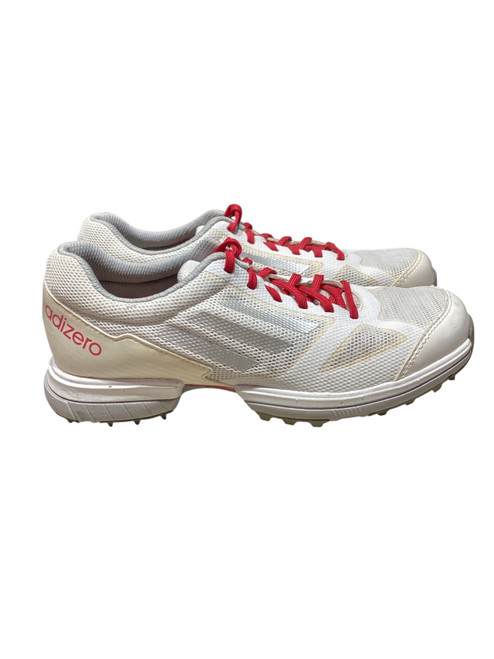 Vist Large View of Product Image Which is Used Adidas Womens Golf Shoes White Senior 6