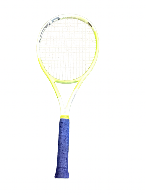 Vist Large View of Product Image Which is Used Head EXTREME PRO 400 Adult Tennis Racquet Optic Yellow 4 3/8"