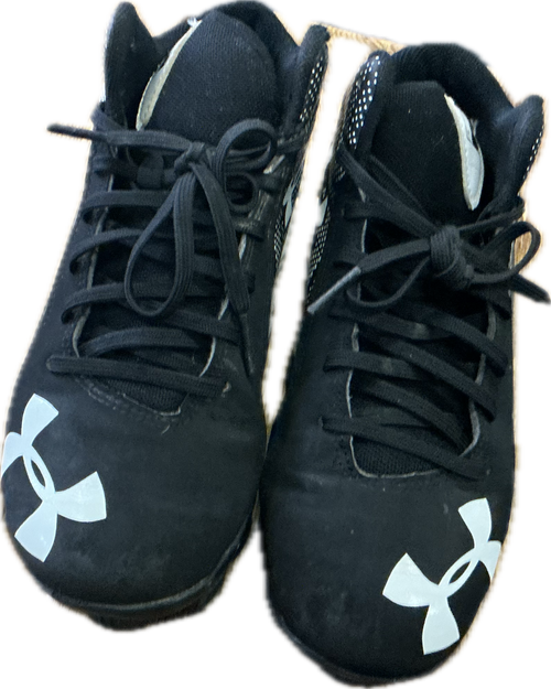 Vist Large View of Product Image Which is Used Under Armour BB/SB CLEATS BB/SB Cleats Black Junior 02