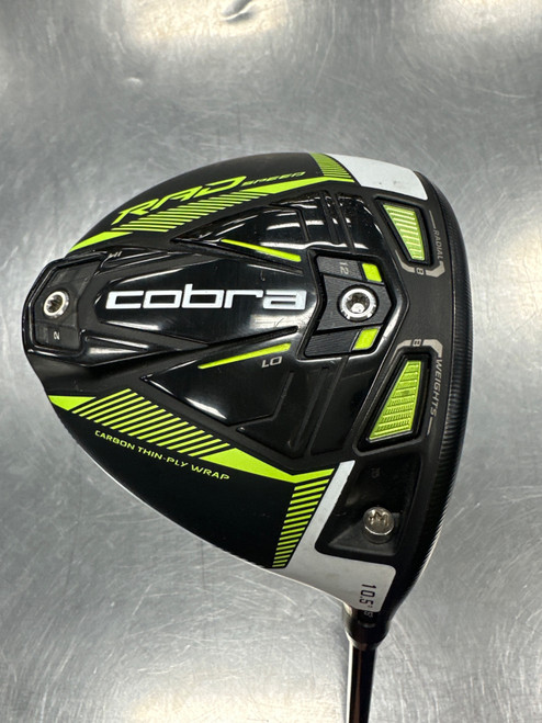 Vist Large View of Product Image Which is Used Cobra RAD SPEED Mens Driver RH 10.5 Degree