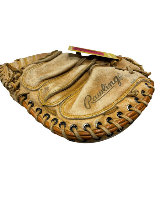 Vist Large View of Product Image Which is Used Rawlings RCM30 MIKE PIAZZA BB/SB Catchers RH Throw Tan 30"