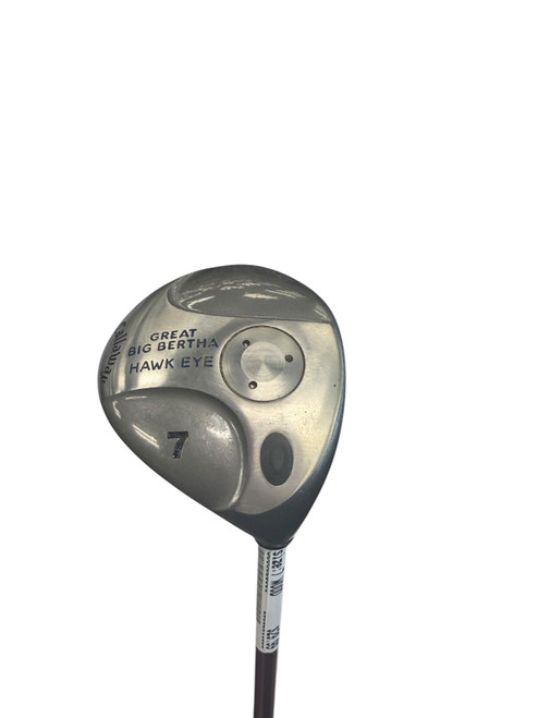 Vist Large View of Product Image Which is Used Callaway GREAT BIG BERTHA HAWKEYE Mens Fairway Wood RH 7 Wood